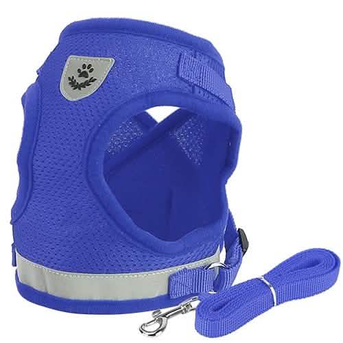 Pet Mesh Harness Dog Leash Puppy Vest