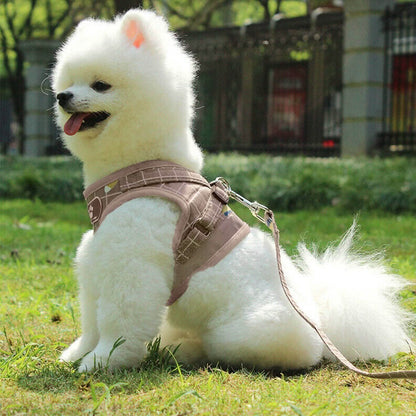 Pet Mesh Harness Dog Leash Puppy Vest