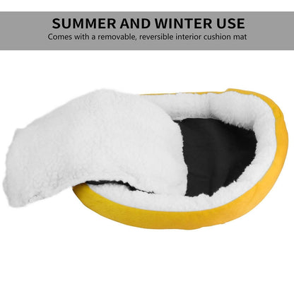 Pet Puppy Cat Soft Warm Fleece Bed