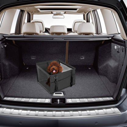 Pet Travel Carrier with Clip-On Safety Leash Zipper Storage Pocket for Pets up to 20lbs