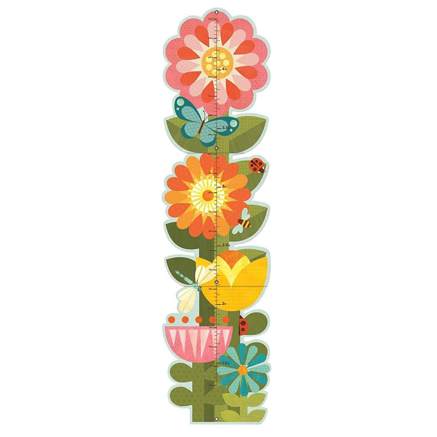 Petit Collage Folding Growth Chart
