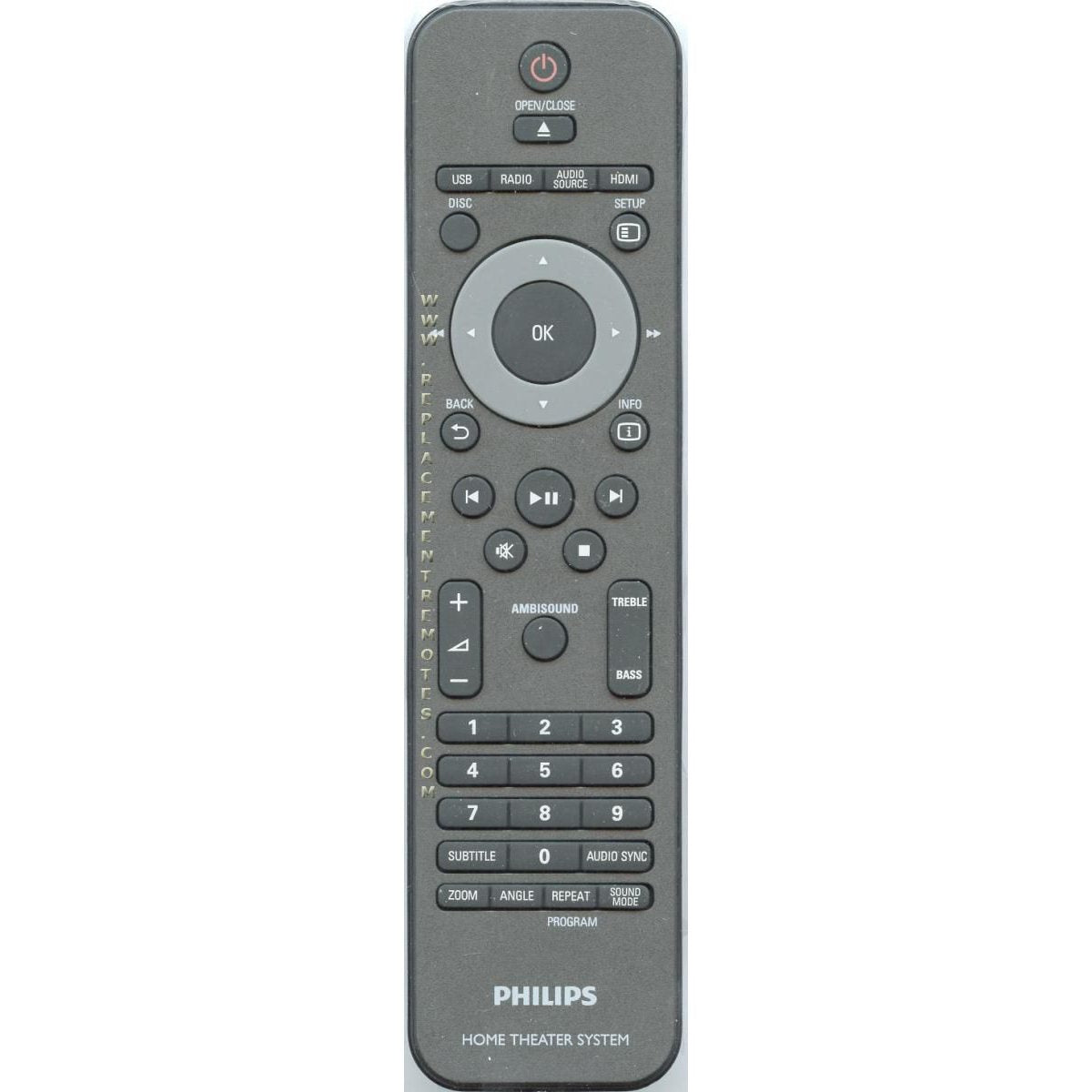 Philips 996510026446 Home Theater Remote Control