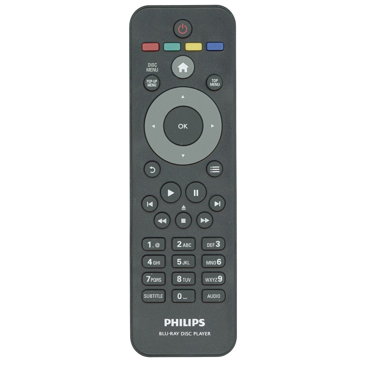 Philips BDP3406 Blu-ray Remote Control