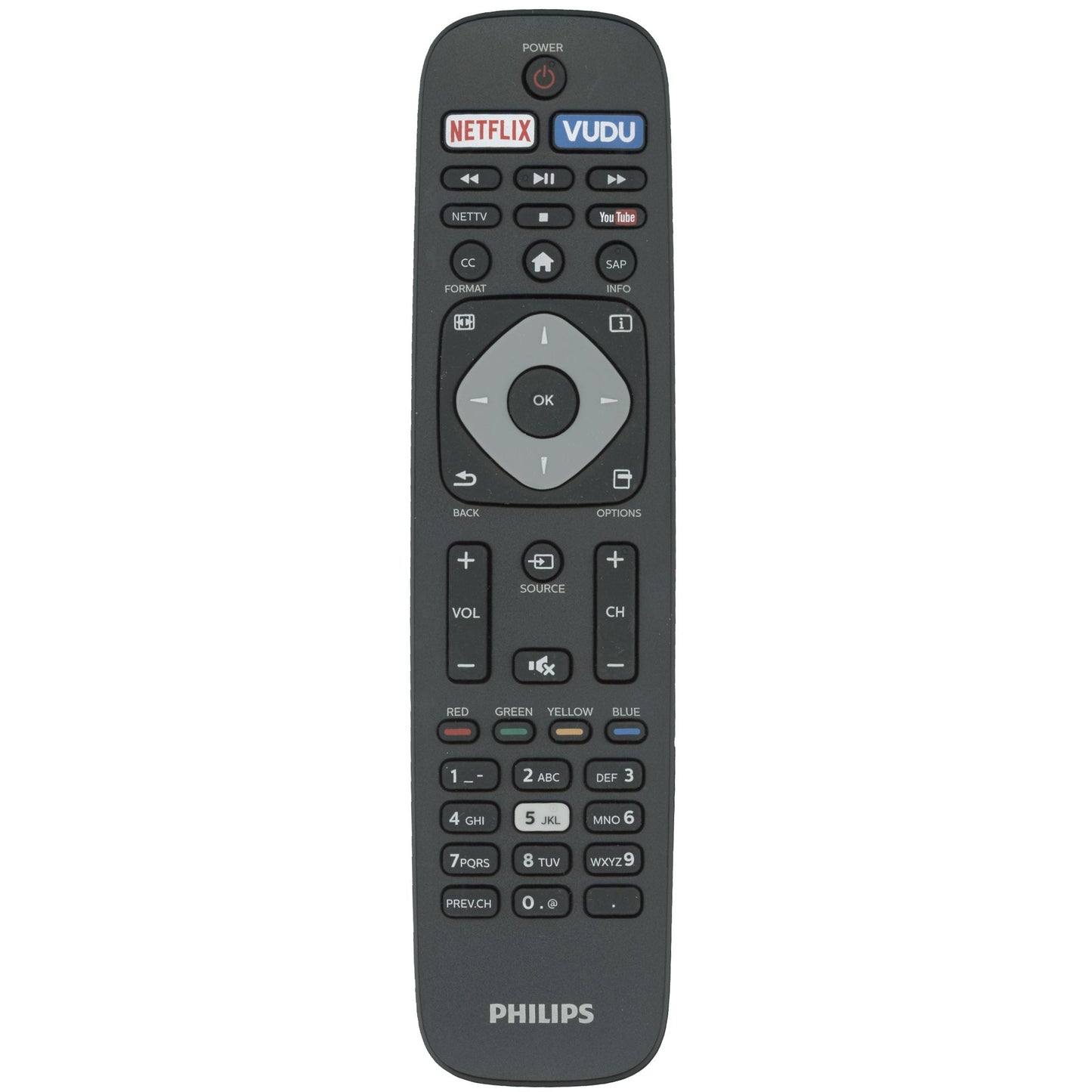 Philips NH500UW TV Remote Control