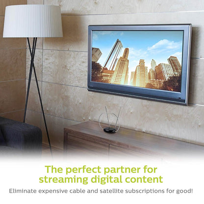 Philips Rabbit Ears Indoor TV Antenna