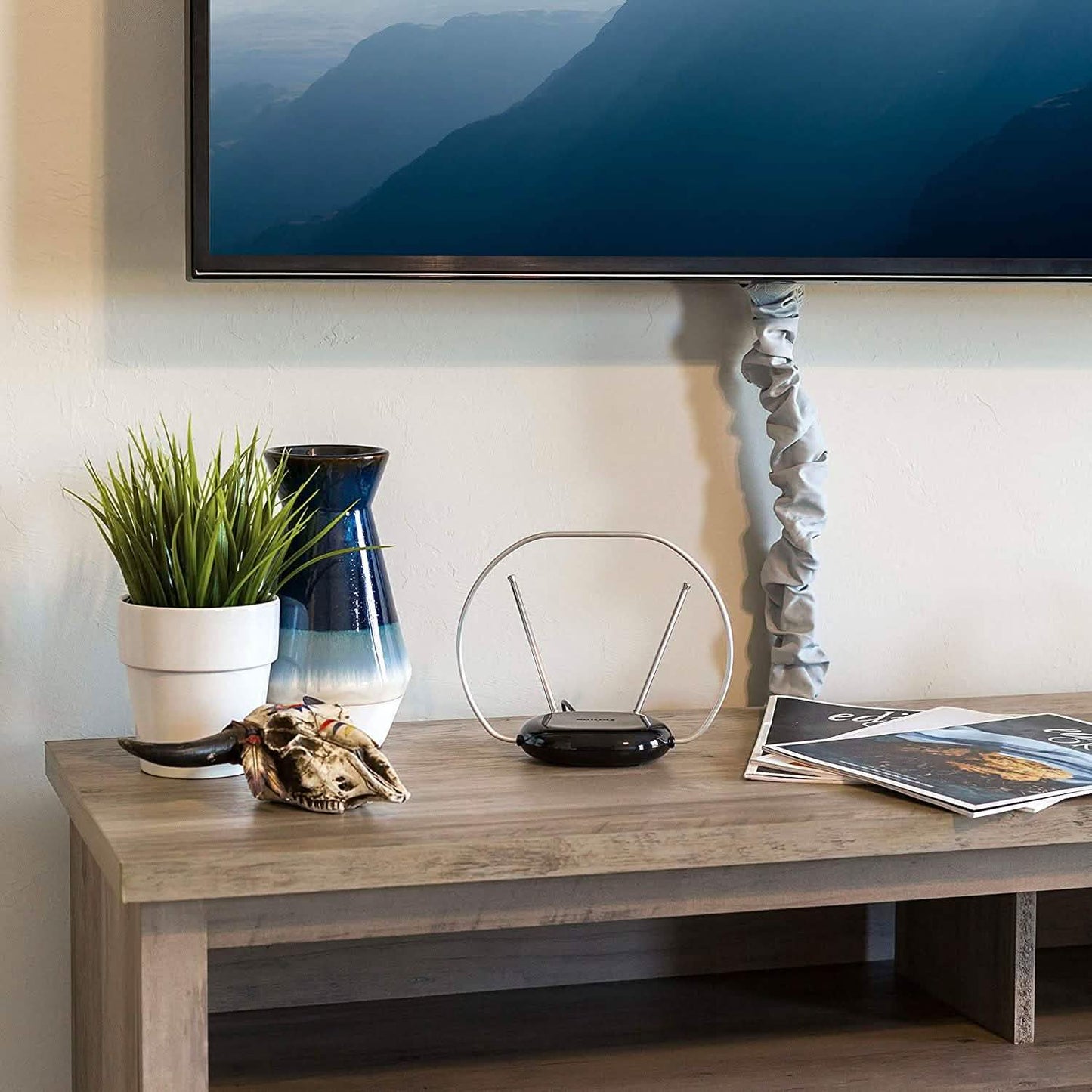 Philips Rabbit Ears Indoor TV Antenna