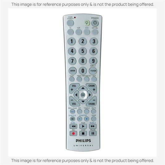 Substitute for Philips SRU2040/17 4-Device Universal Remote Control [RRU401]