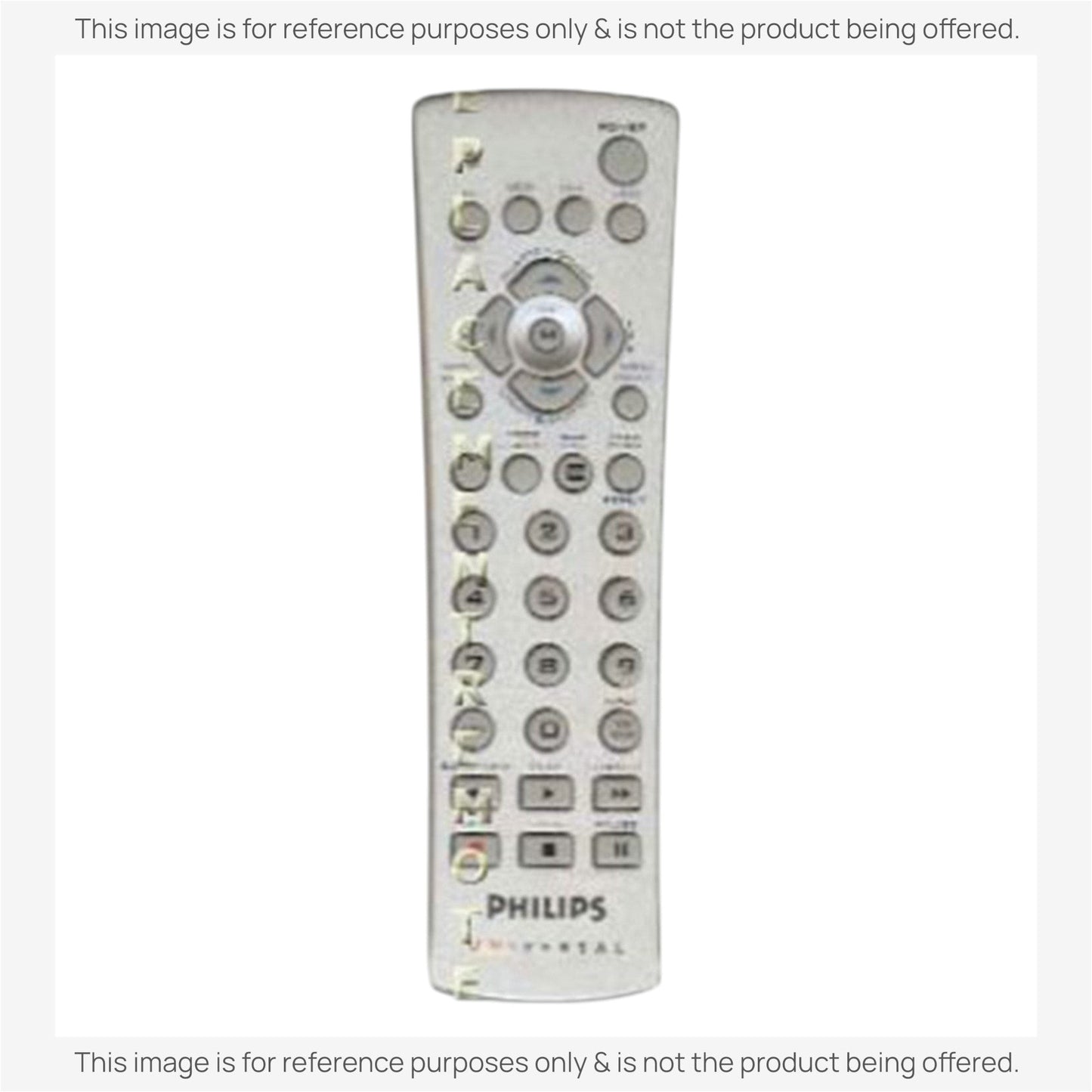 Substitute for Philips SRU4100/27 4-Device Universal Remote Control [RRU401]