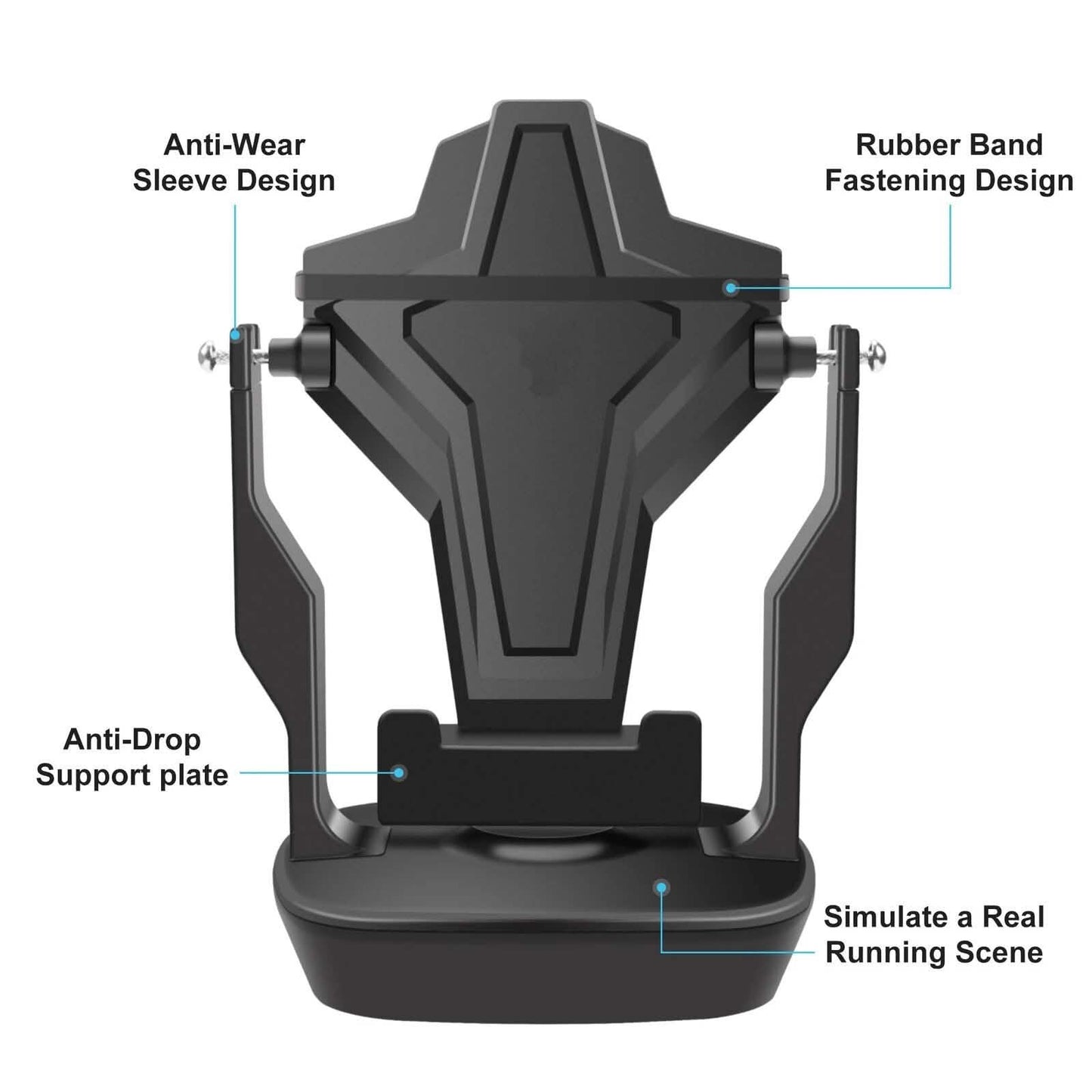 Phone Shaker Wiggle Holder for Pokemon Go Automatic Step Earning Swing Device