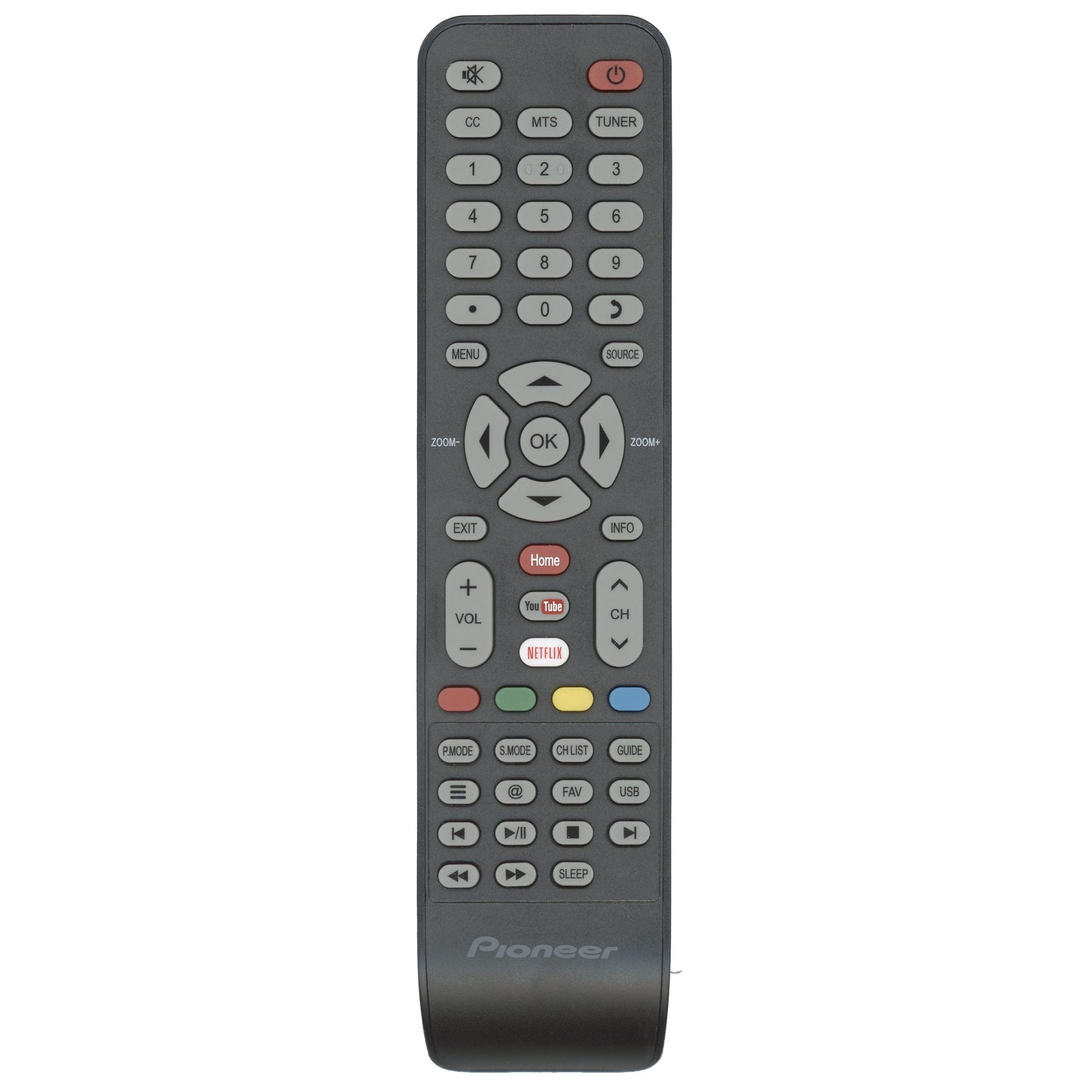 Pioneer 06519W52PI01 TV Remote Control - 06519W52PI01