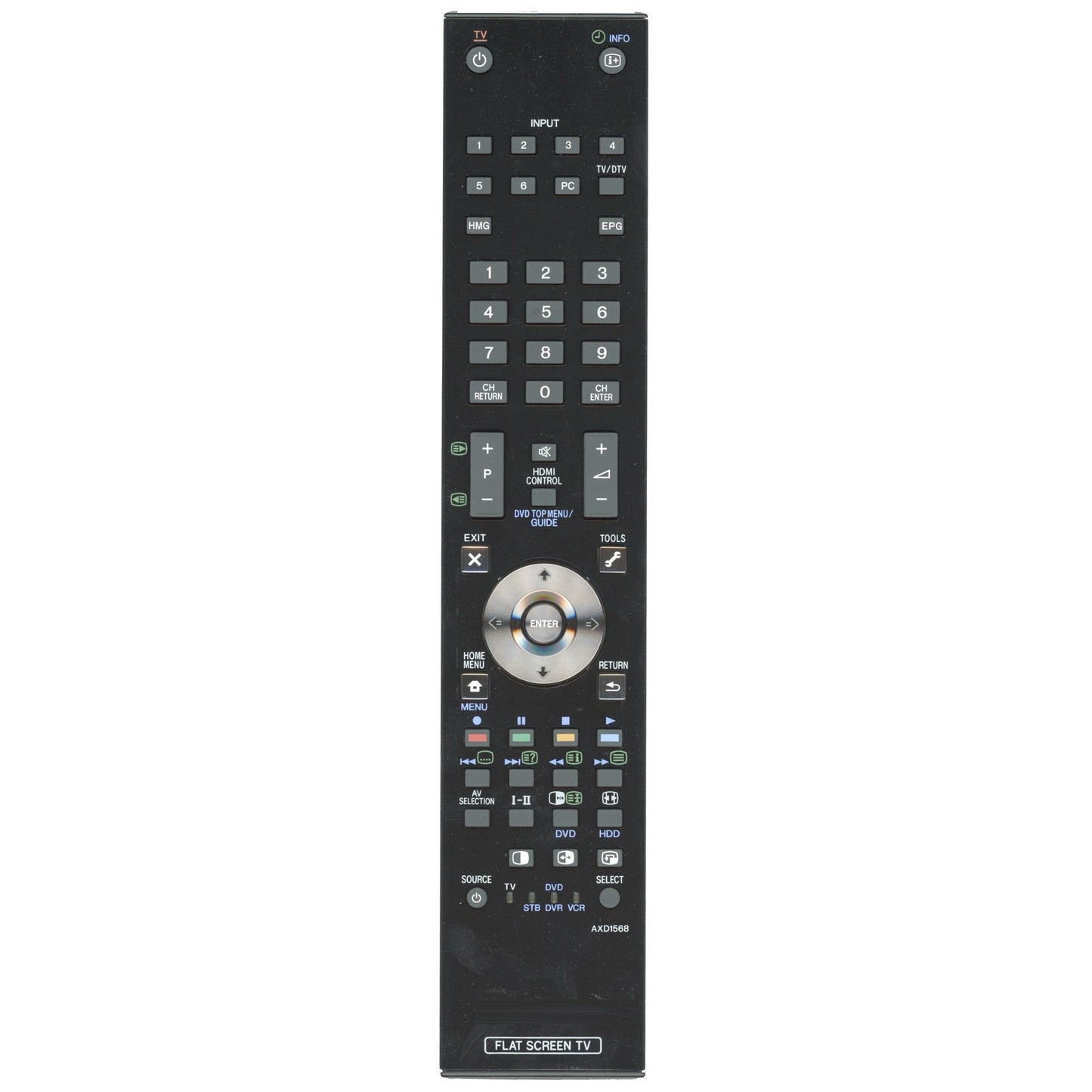 Pioneer AXD1568 TV Remote Control - AXD1568