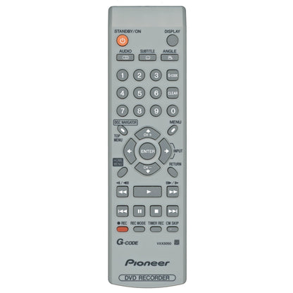 Pioneer VXX3050 DVD Recorder (DVDR) Remote Control - VXX3050