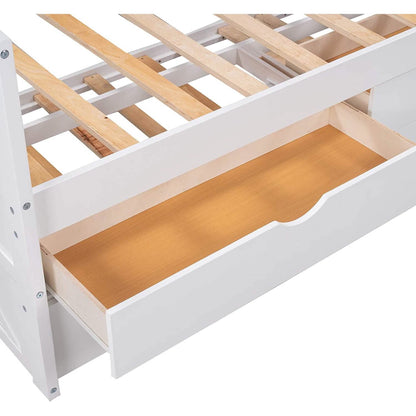 Platform Storage Bed with Trundle