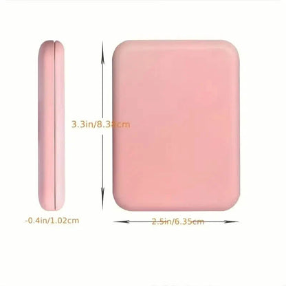 Pocket Mirror, 1X/3X Magnification LED Compact Travel Makeup Mirror