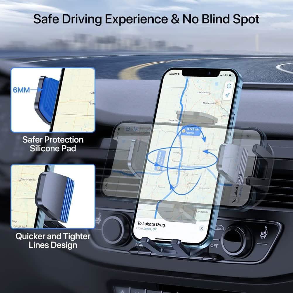 POLEET Car Phone Holder Mount