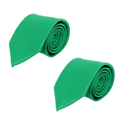 Poly Solid Satin Tie