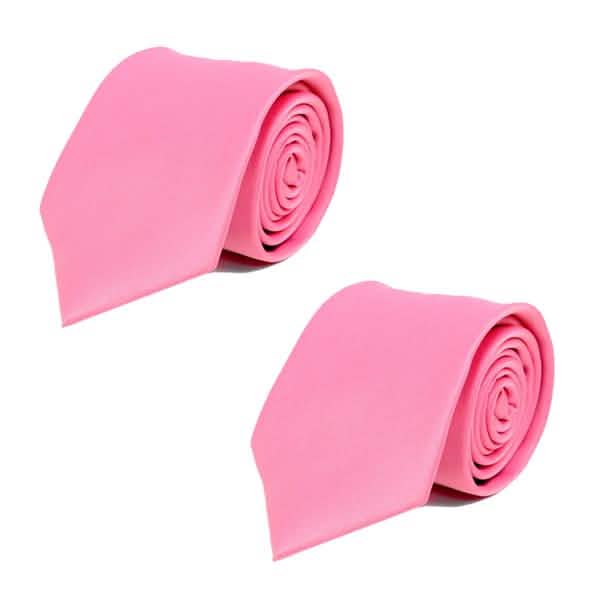 Poly Solid Satin Tie