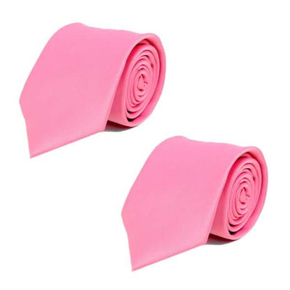 Poly Solid Satin Tie