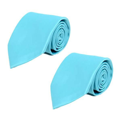 Poly Solid Satin Tie
