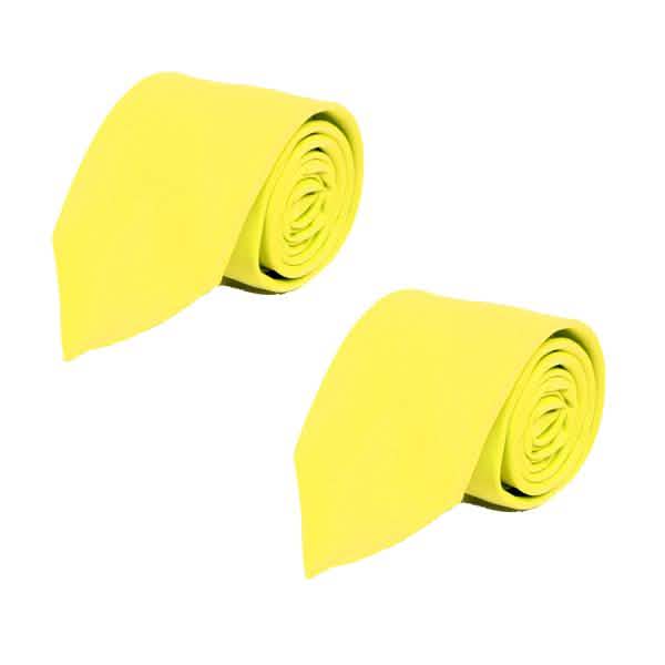 Poly Solid Satin Tie