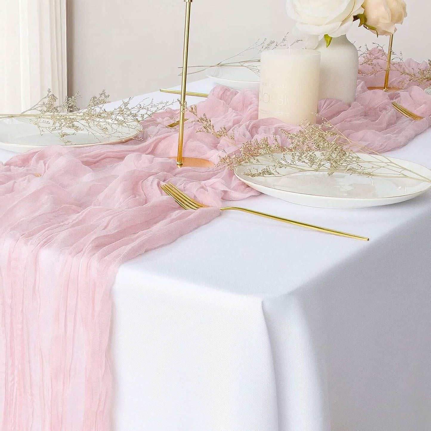 Polyester Crinkle Table Runner