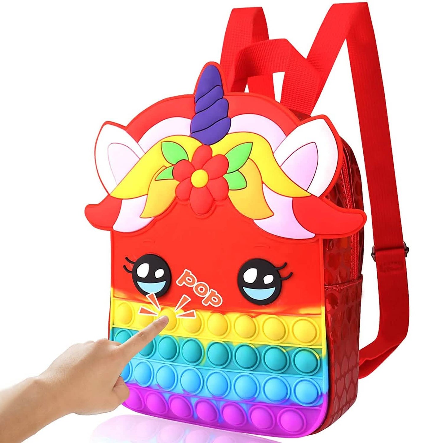 Pop Fidget Unicorn Backpack