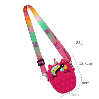 Pop Unicorn Purse Fidget Toys For Girls