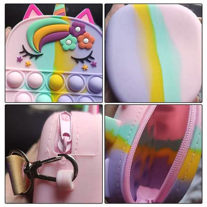 Pop Unicorn Purse Fidget Toys For Girls