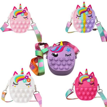 Pop Unicorn Purse Fidget Toys For Girls
