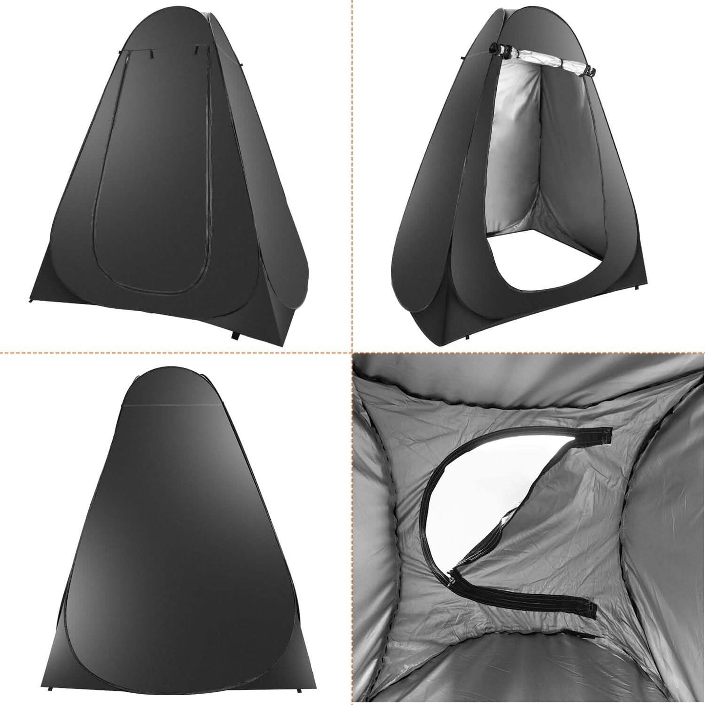 Pop Up Privacy Foldable Tent with Carry Bag