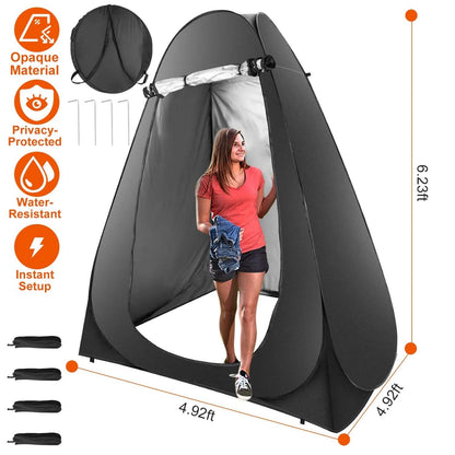 Pop Up Privacy Foldable Tent with Carry Bag
