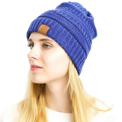 Popular CC Chic Winter Beanie Hat