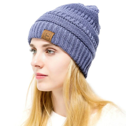 Popular CC Chic Winter Beanie Hat