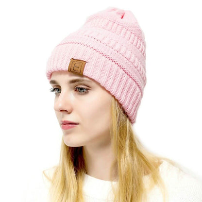 Popular CC Chic Winter Beanie Hat