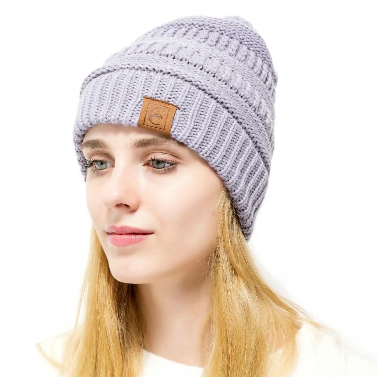 Popular CC Chic Winter Beanie Hat