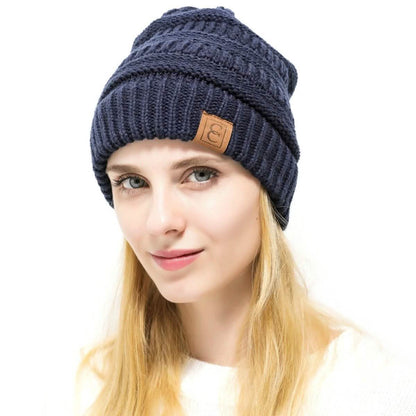 Popular CC Chic Winter Beanie Hat