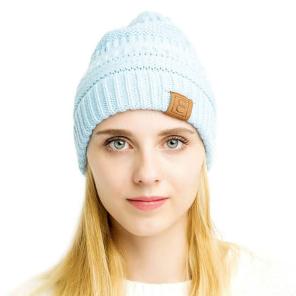 Popular CC Chic Winter Beanie Hat