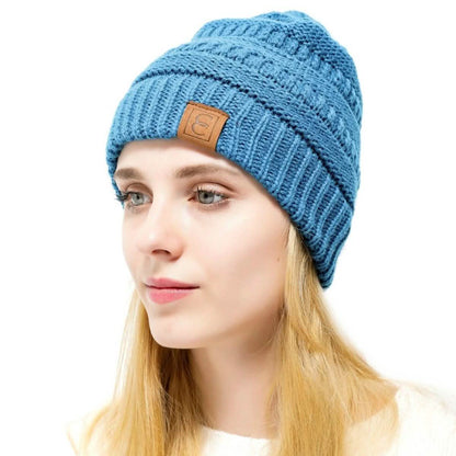 Popular CC Chic Winter Beanie Hat