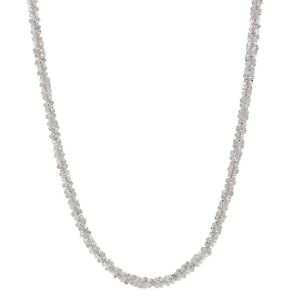 Pori Jewelers 925 Sterling Silver 2MM Twisted ROC Chain Necklace