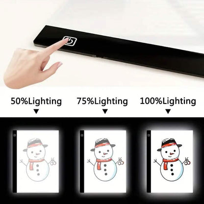Portable A4 LED Copy Board Light Tracing Pad