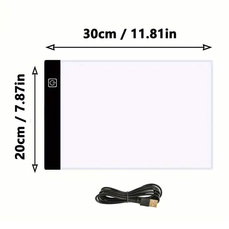 Portable A4 LED Copy Board Light Tracing Pad