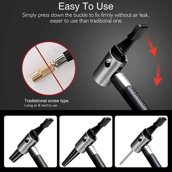Portable Air Compressor Pump Tire Inflator