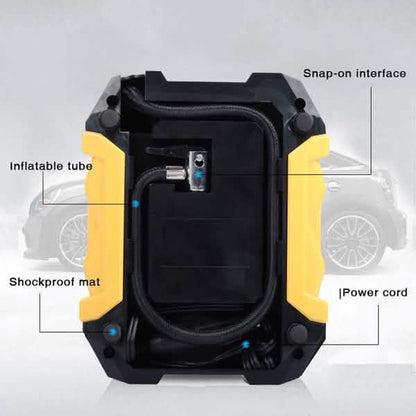 Portable Air Compressor Pump Tire Inflator
