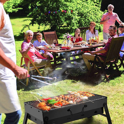 Portable Barbecue Grill Foldable Charcoal
