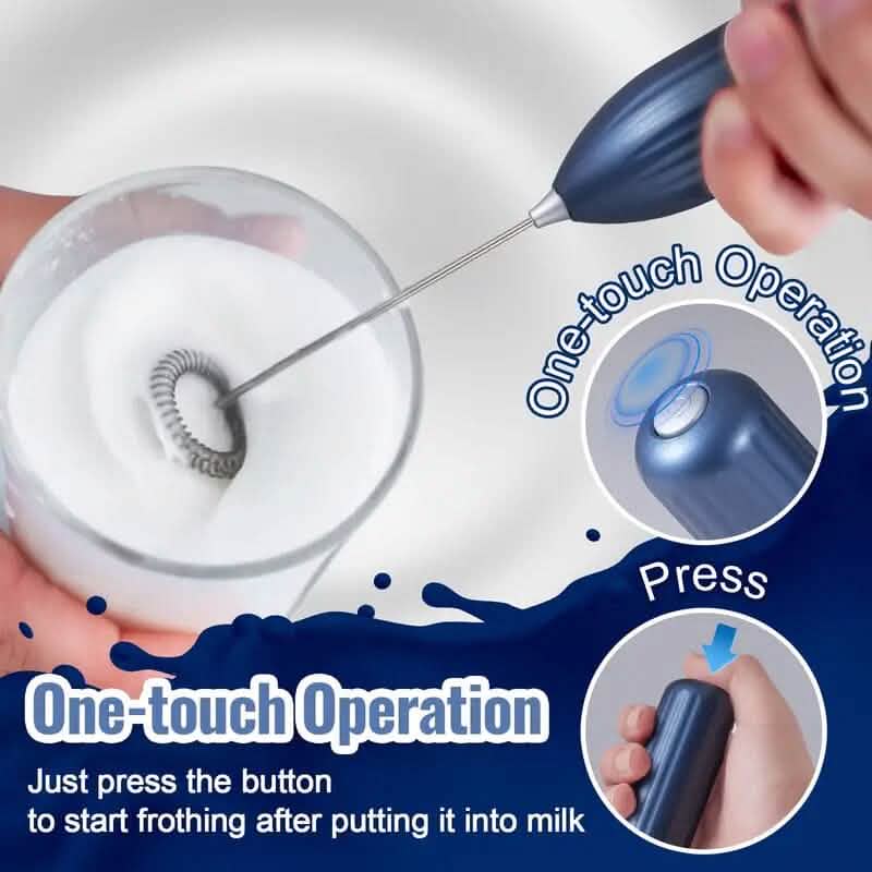 Portable Battery Operated Powerful Handheld Milk Frother