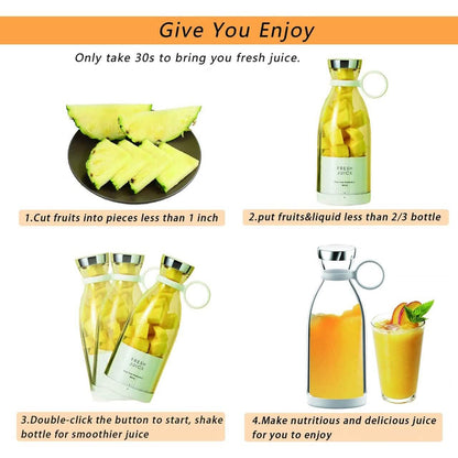 Portable Blender Bottle Electric Juicer