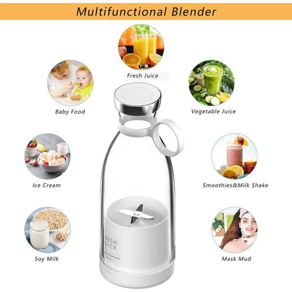 Portable Blender Bottle Electric Juicer