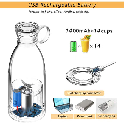 Portable Blender Bottle Electric Juicer