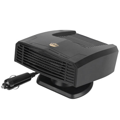 Portable Car Heater Heating Fan 2-in-1 Defroster Defogger Demister Windshield Heater