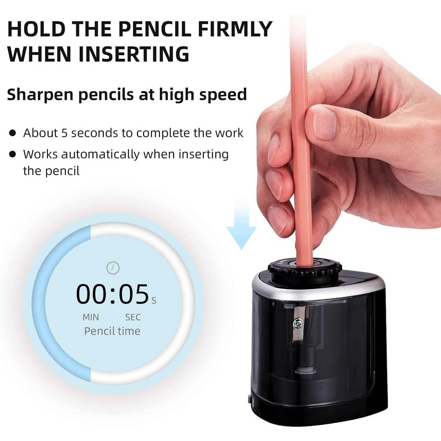 Portable Electric Pencil Sharpeners